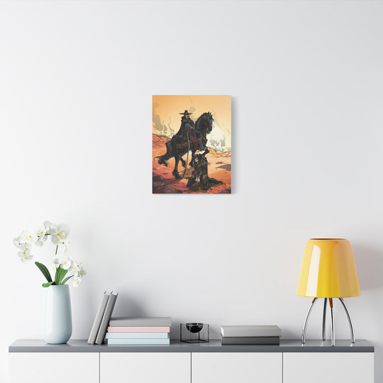 The Prisoner - Matte Canvas Print