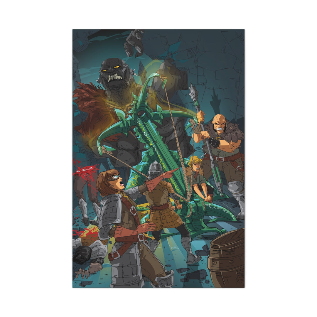 Stone Giant - Matte Canvas Print