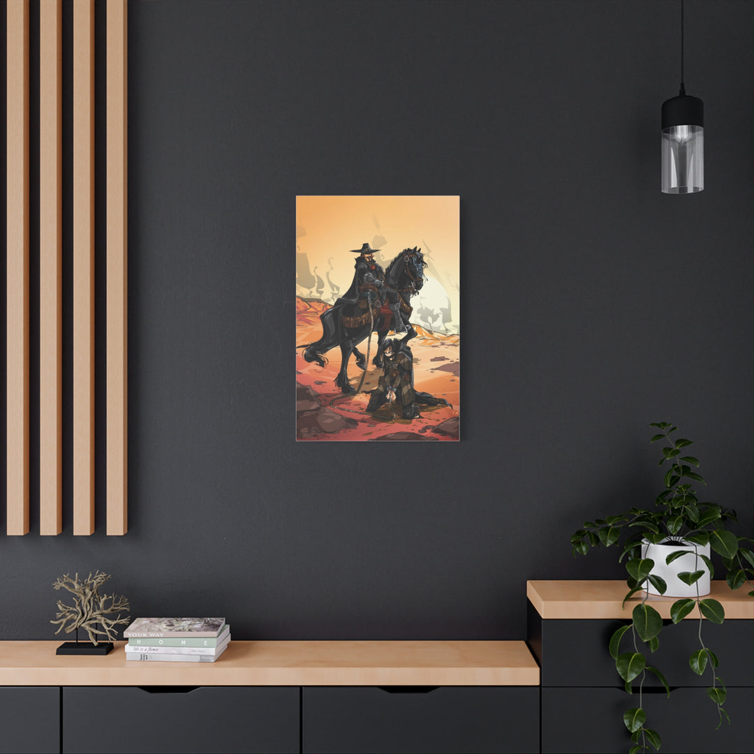 The Prisoner - Matte Canvas Print