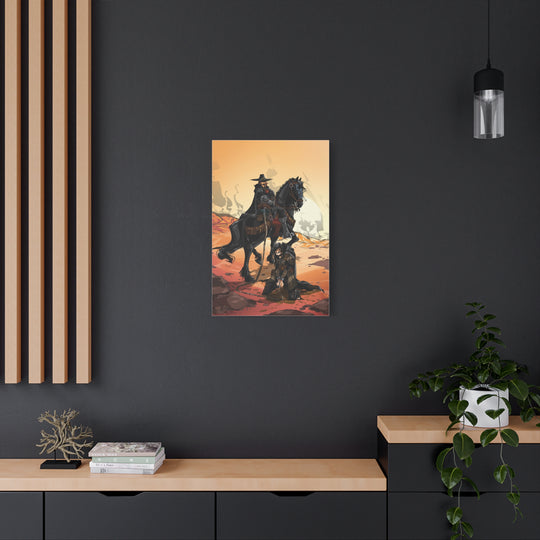 The Prisoner - Matte Canvas Print