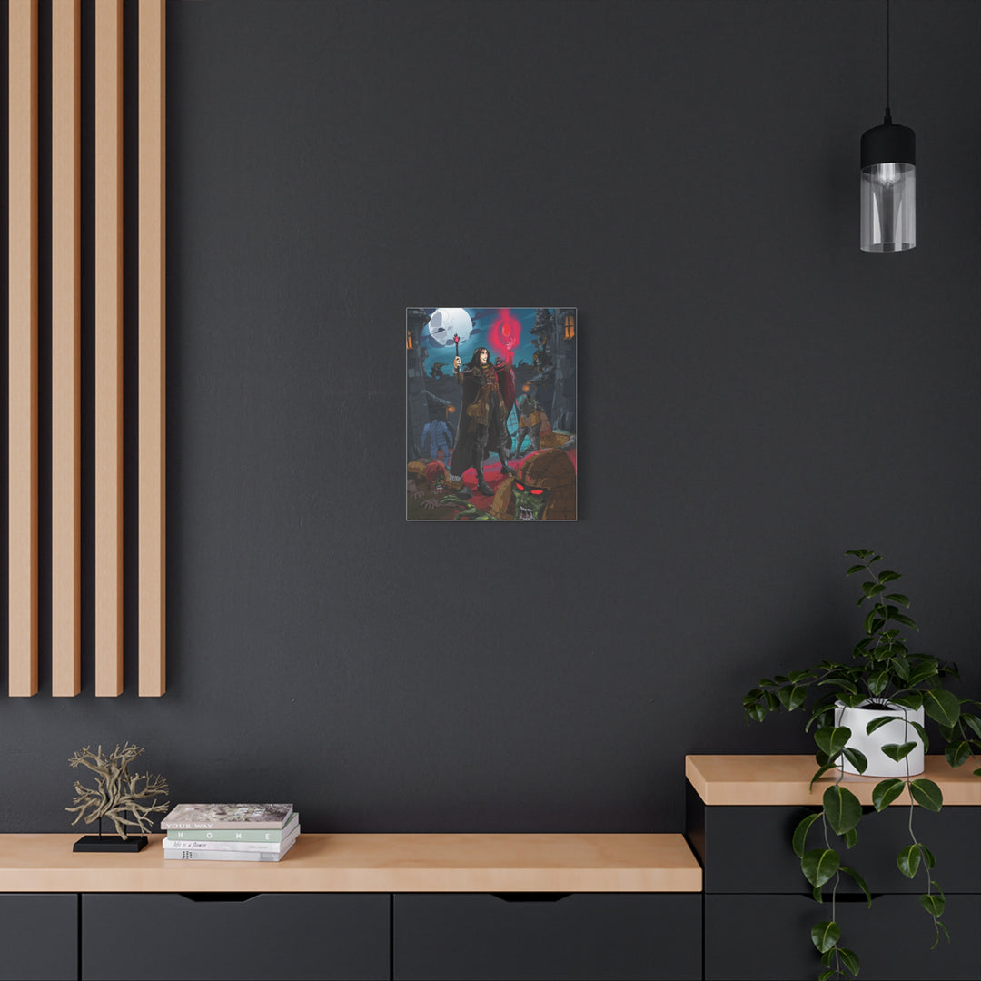 Zombies! - Matte Canvas Print