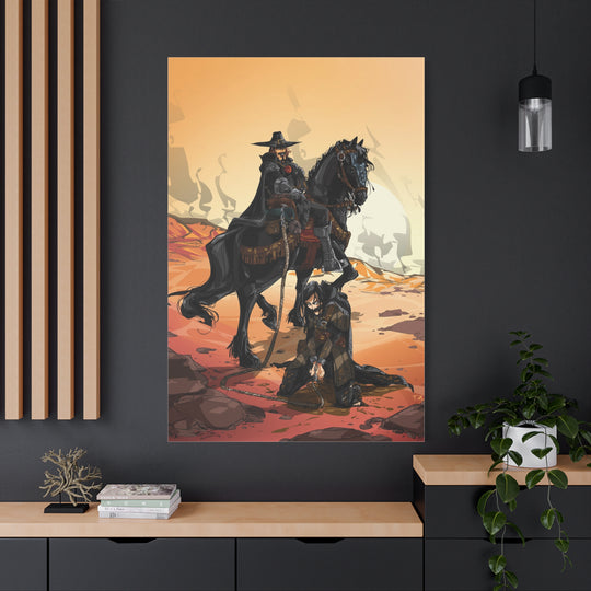 The Prisoner - Matte Canvas Print