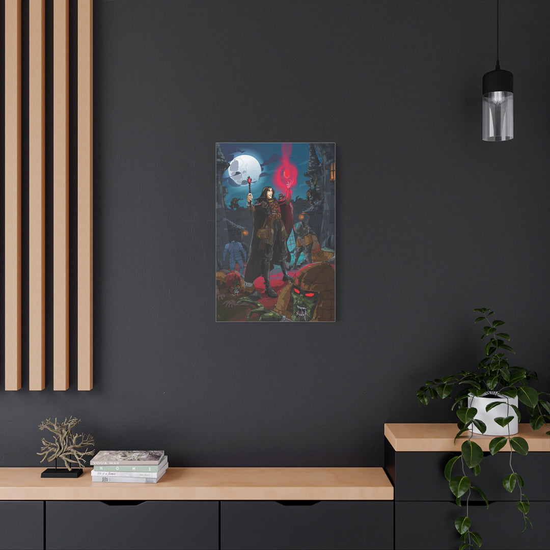 Zombies! - Matte Canvas Print