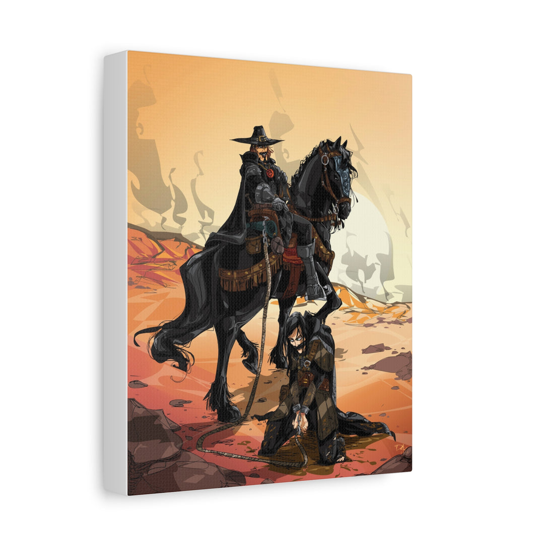 The Prisoner - Matte Canvas Print