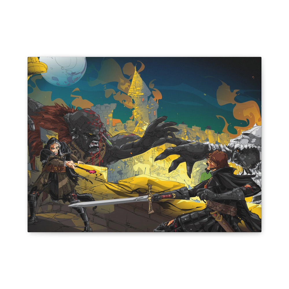 Final Fight - Matte Canvas Print