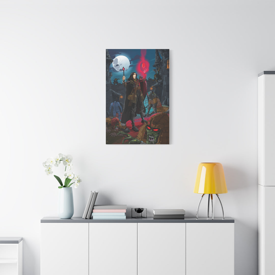 Zombies! - Matte Canvas Print