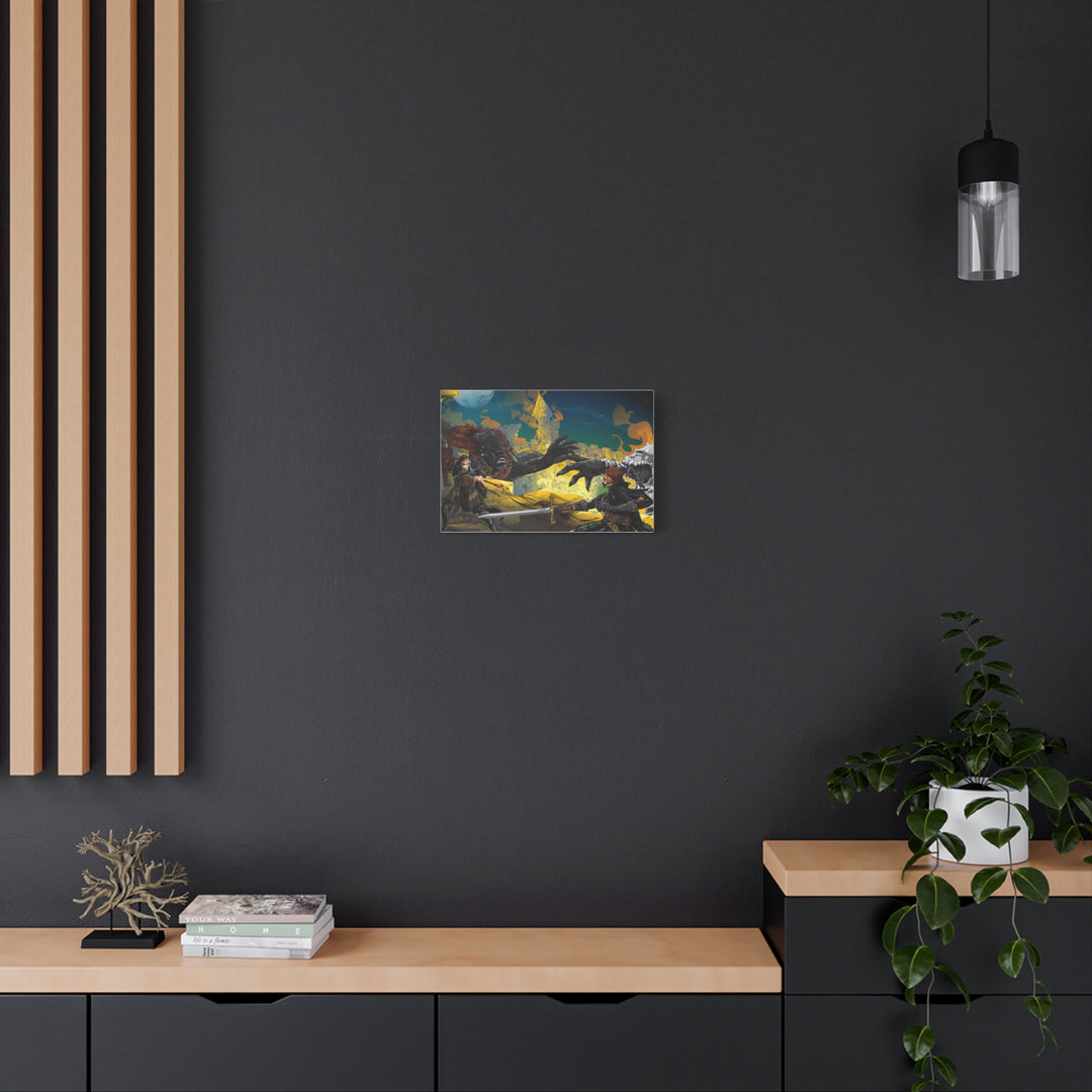 Final Fight - Matte Canvas Print