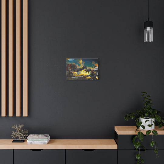 Final Fight - Matte Canvas Print