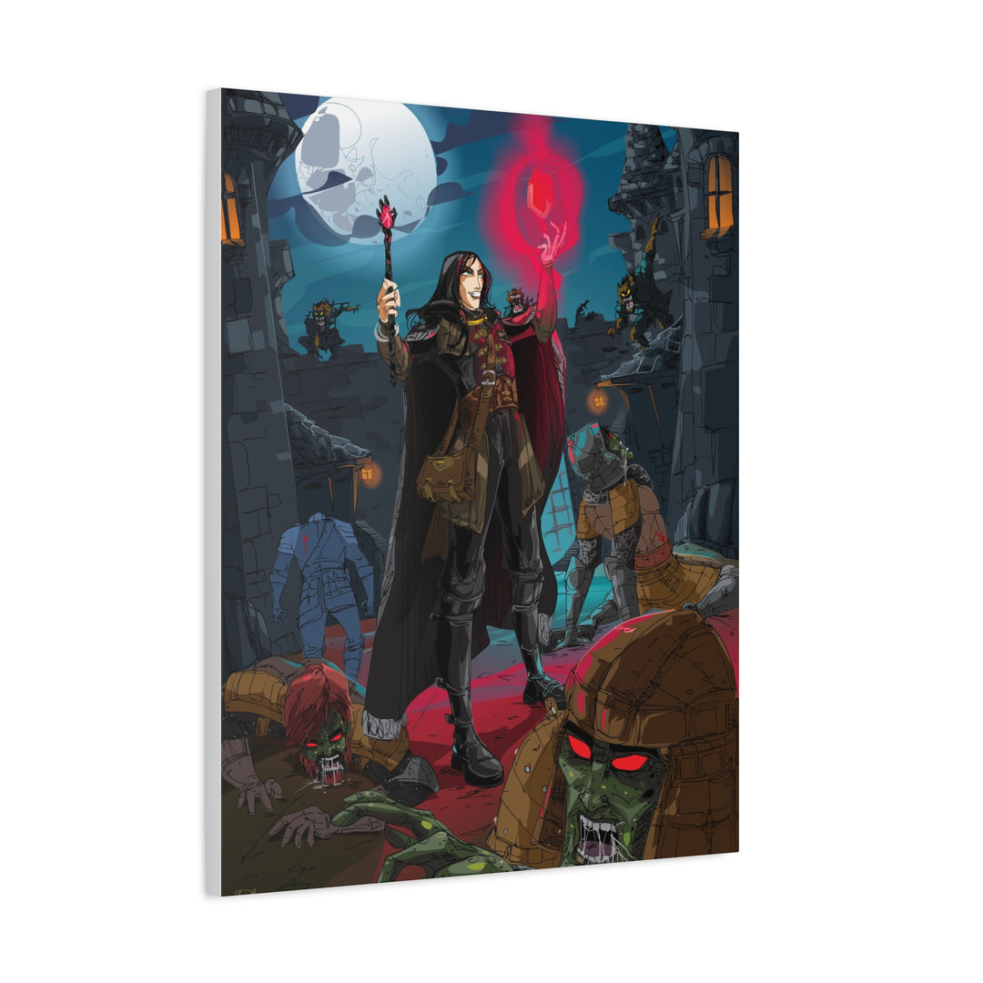 Zombies! - Matte Canvas Print