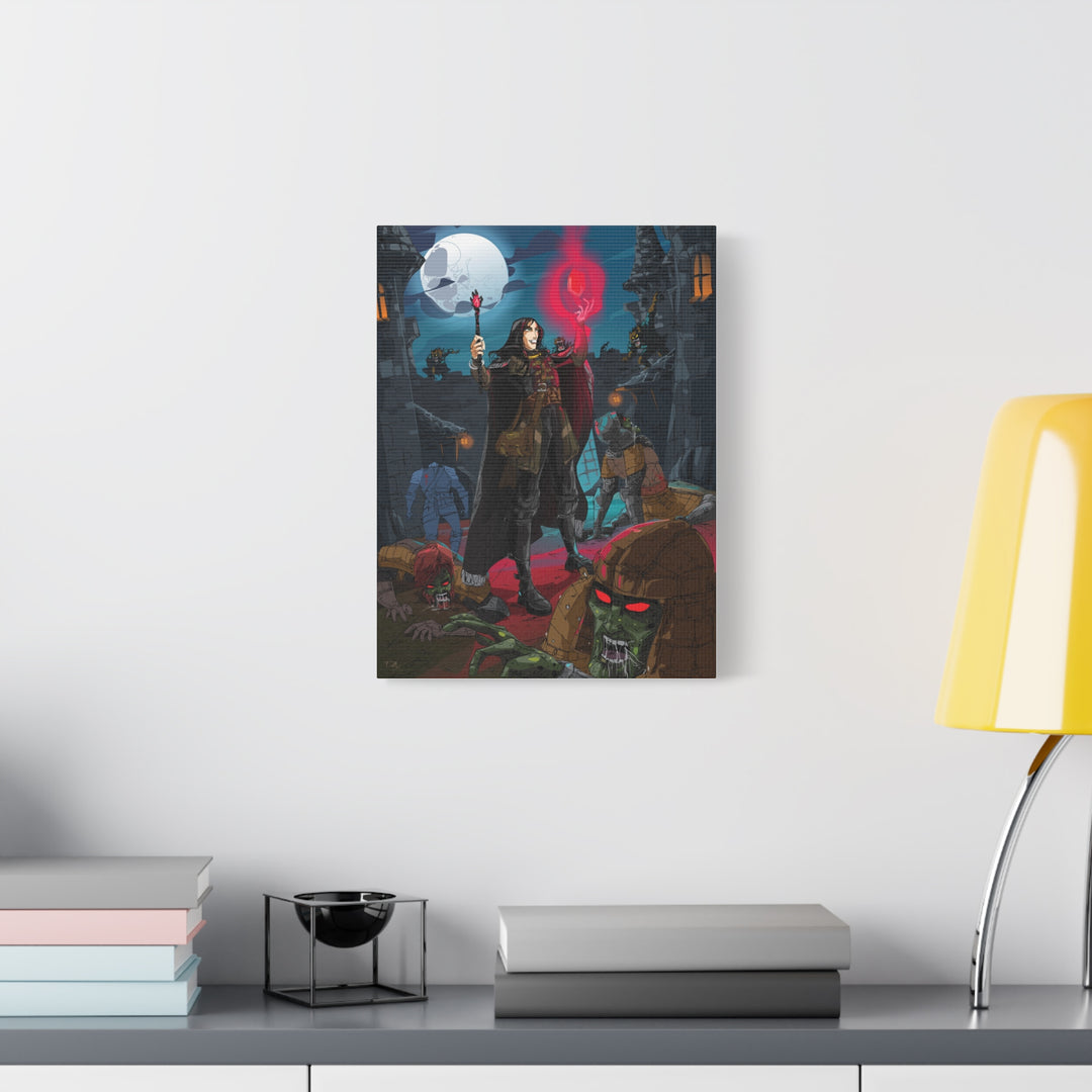 Zombies! - Matte Canvas Print