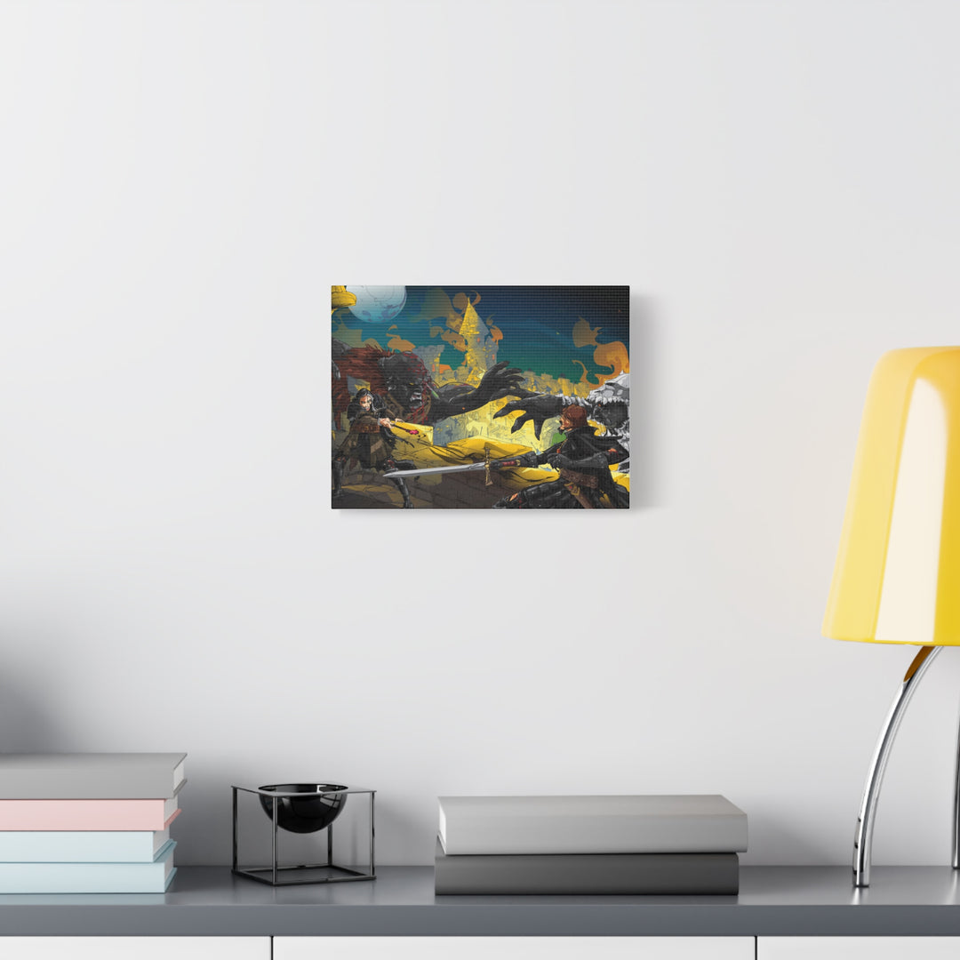 Final Fight - Matte Canvas Print