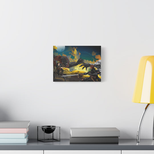 Final Fight - Matte Canvas Print