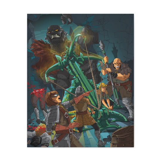 Stone Giant - Matte Canvas Print