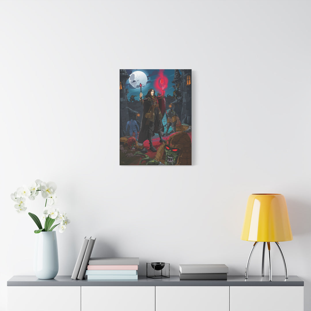 Zombies! - Matte Canvas Print