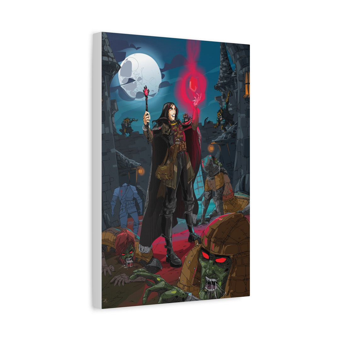 Zombies! - Matte Canvas Print