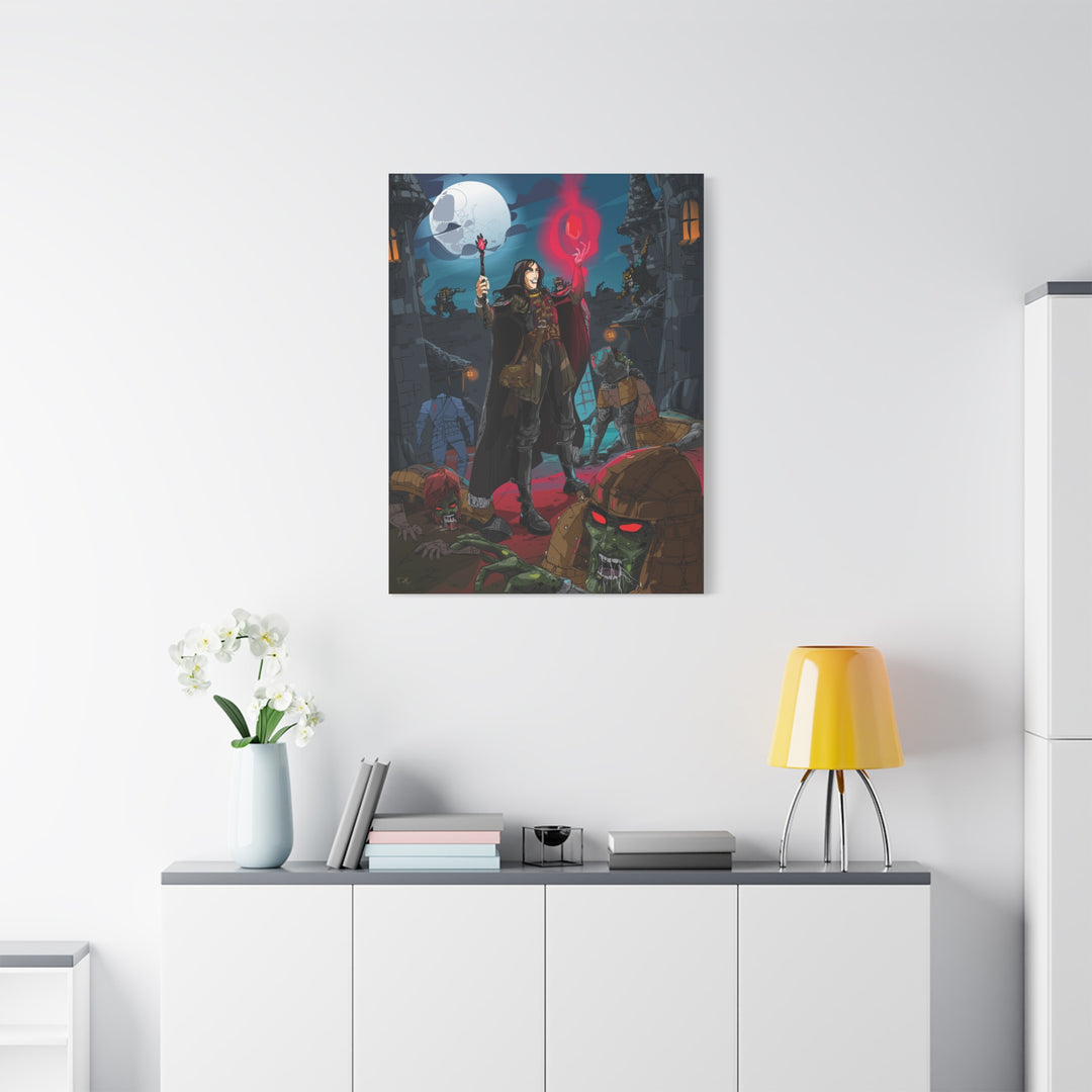 Zombies! - Matte Canvas Print
