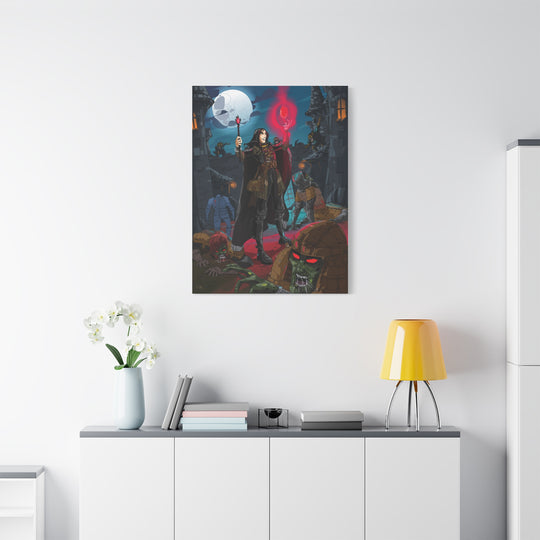 Zombies! - Matte Canvas Print