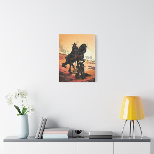 The Prisoner - Matte Canvas Print