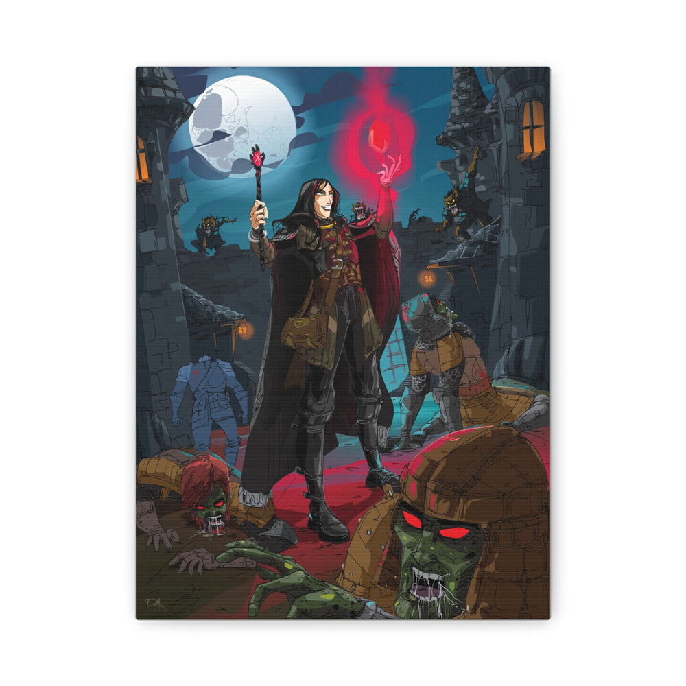 Zombies! - Matte Canvas Print
