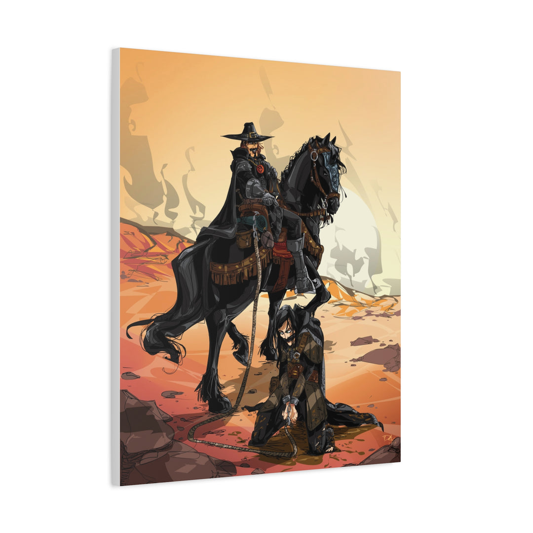 The Prisoner - Matte Canvas Print