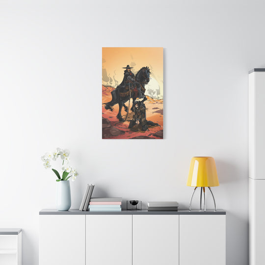 The Prisoner - Matte Canvas Print