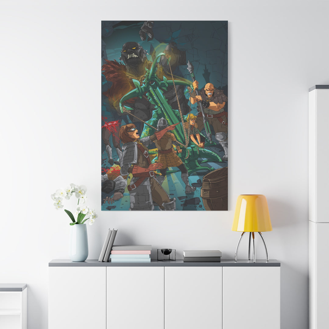 Stone Giant - Matte Canvas Print