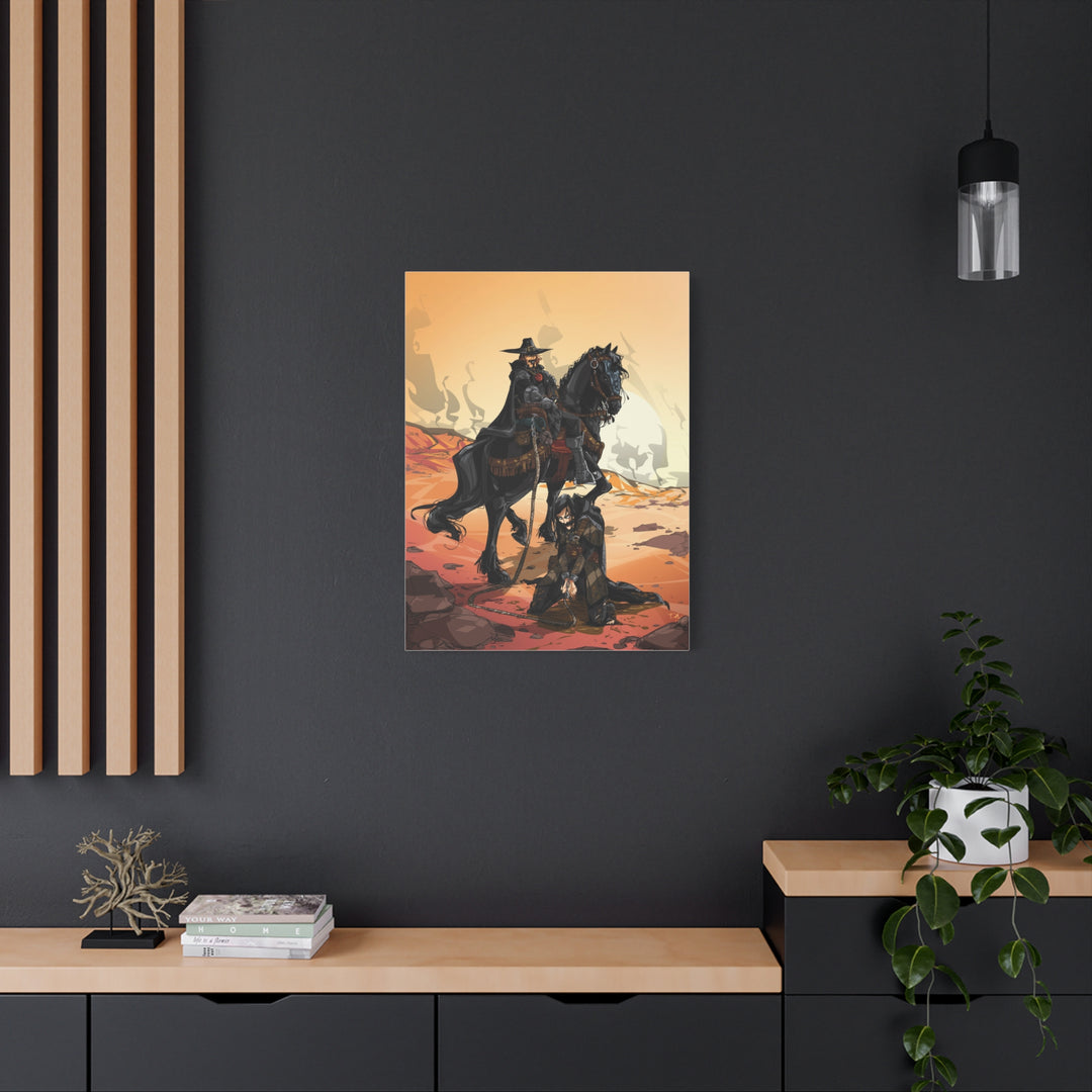 The Prisoner - Matte Canvas Print