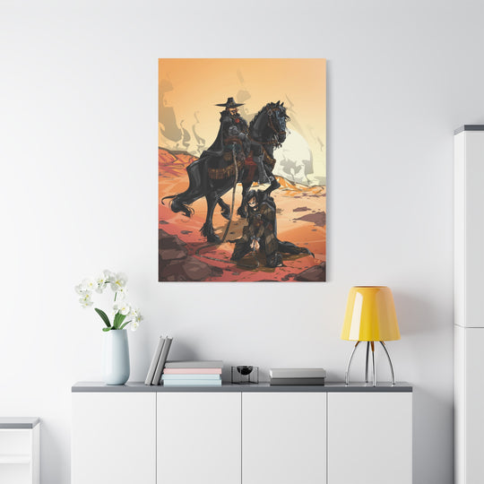 The Prisoner - Matte Canvas Print