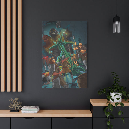 Stone Giant - Matte Canvas Print