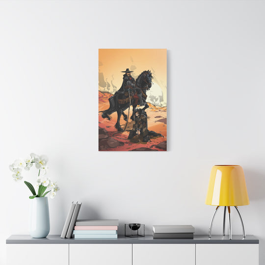 The Prisoner - Matte Canvas Print
