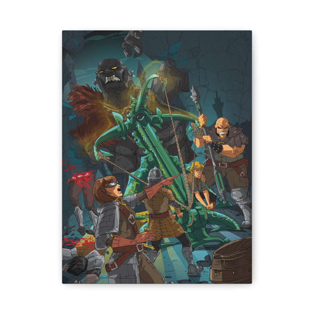 Stone Giant - Matte Canvas Print
