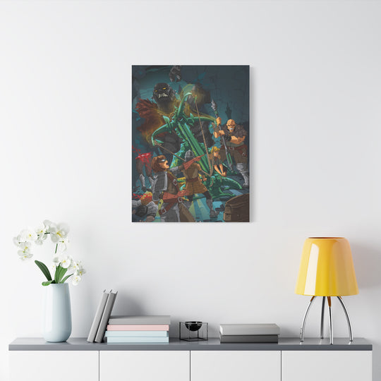 Stone Giant - Matte Canvas Print