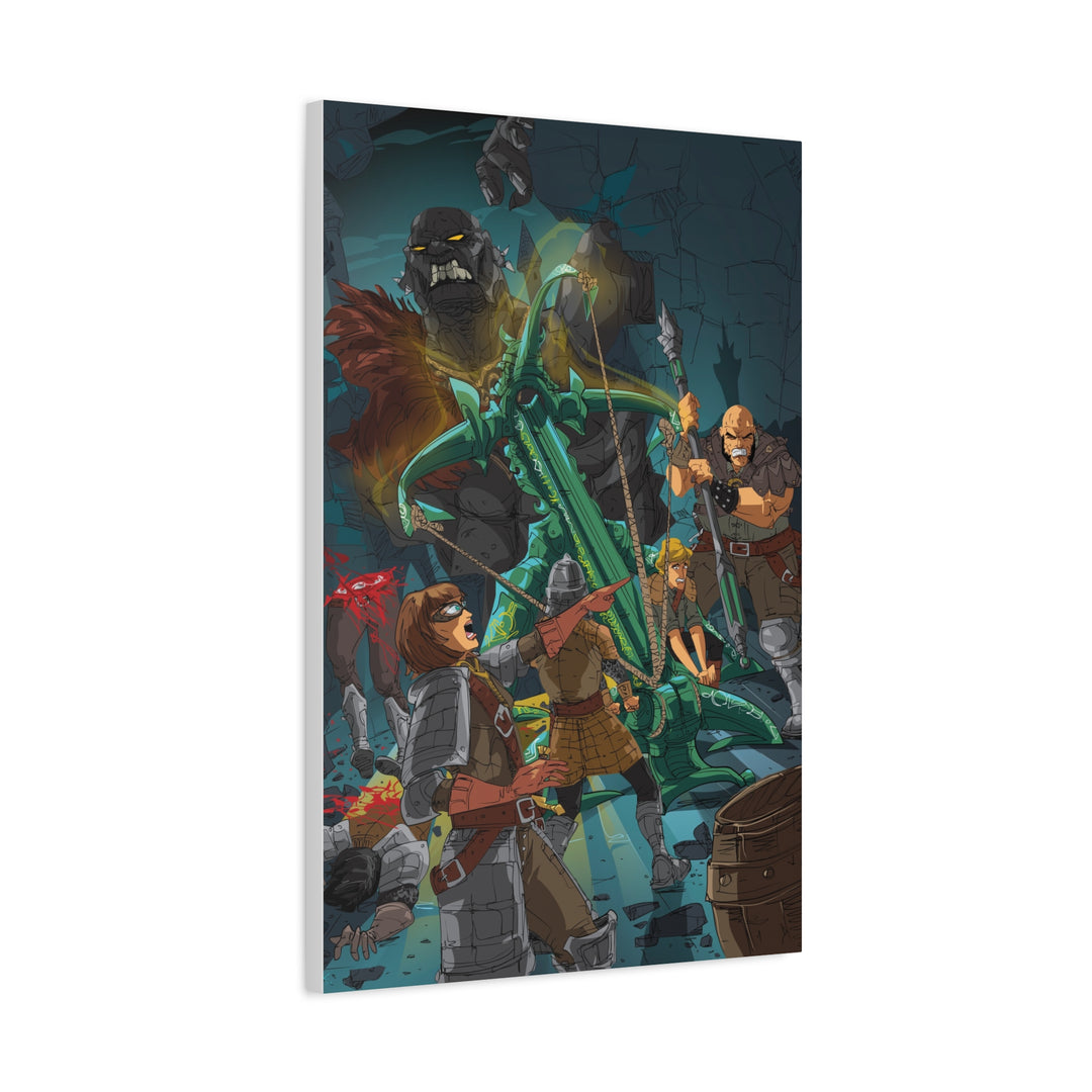 Stone Giant - Matte Canvas Print