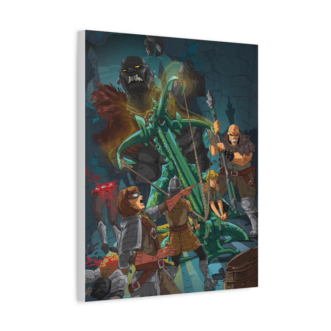 Stone Giant - Matte Canvas Print