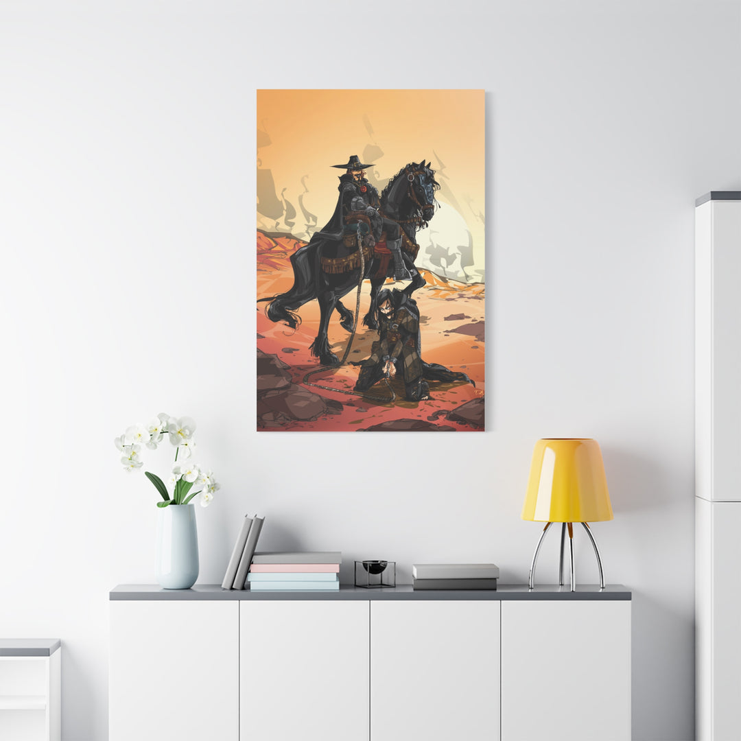 The Prisoner - Matte Canvas Print