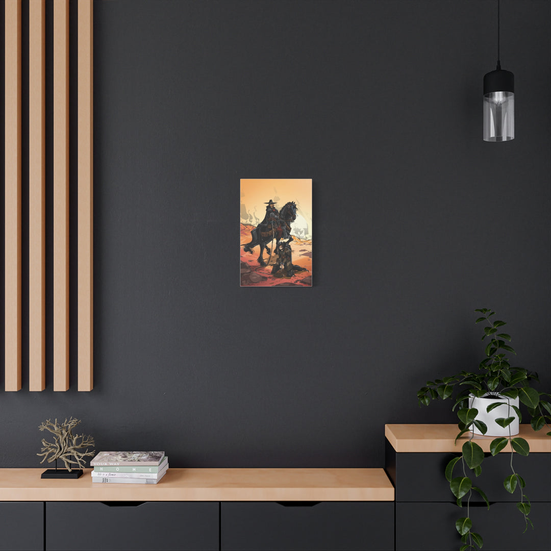 The Prisoner - Matte Canvas Print
