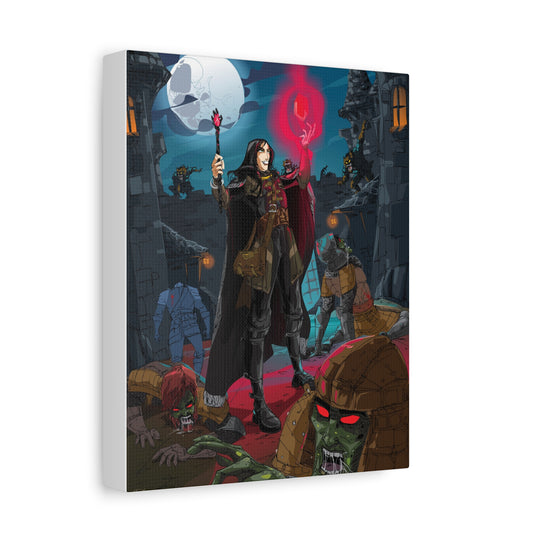 Zombies! - Matte Canvas Print