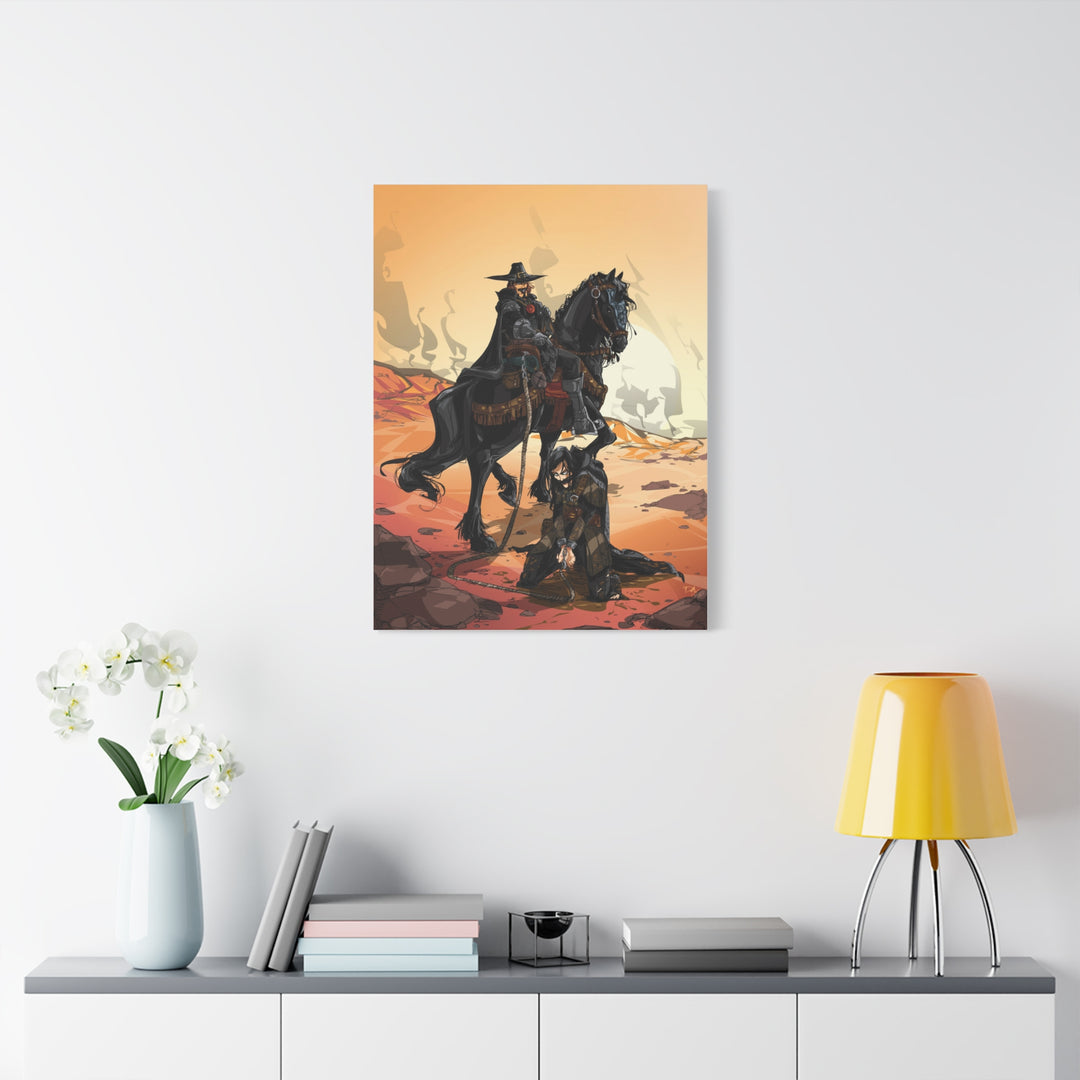 The Prisoner - Matte Canvas Print