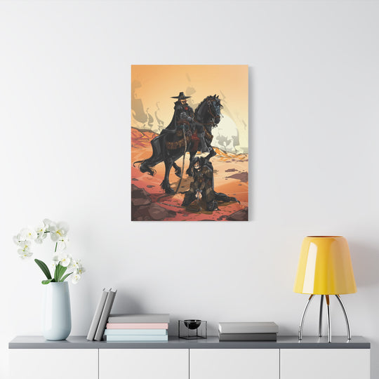 The Prisoner - Matte Canvas Print