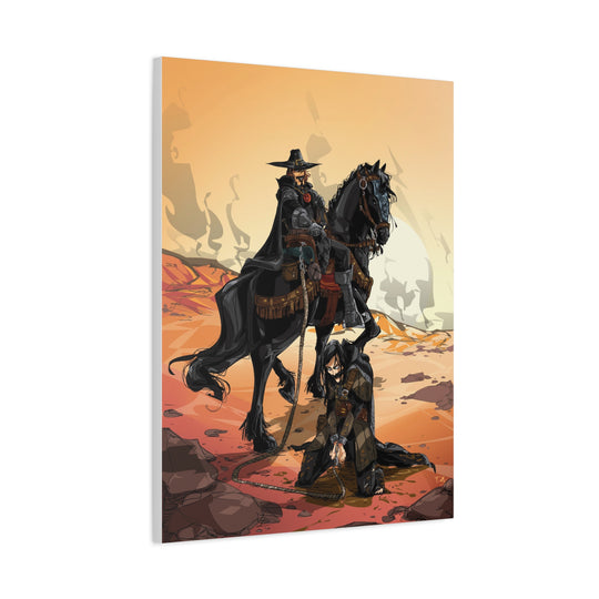 The Prisoner - Matte Canvas Print