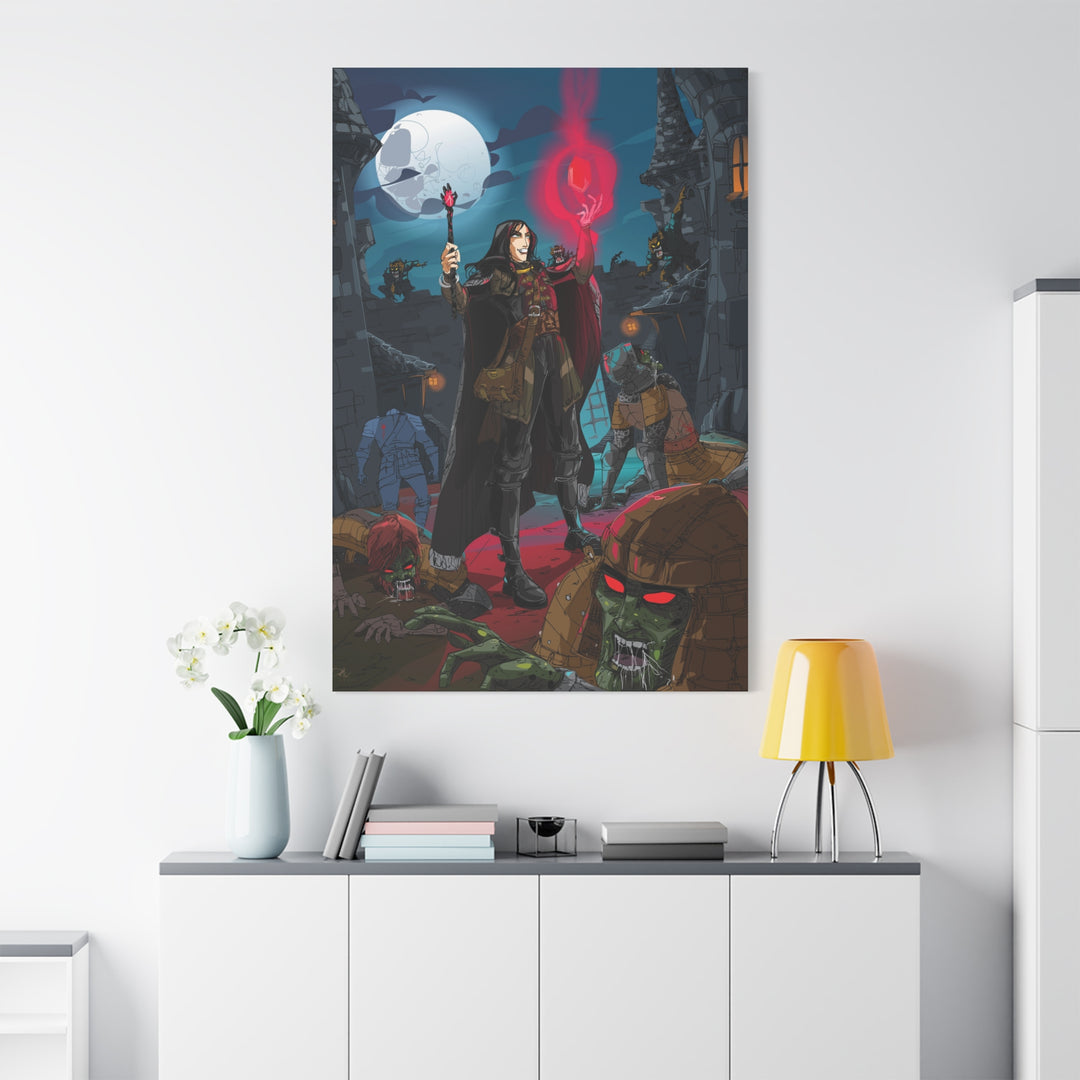 Zombies! - Matte Canvas Print