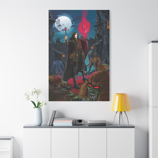 Zombies! - Matte Canvas Print