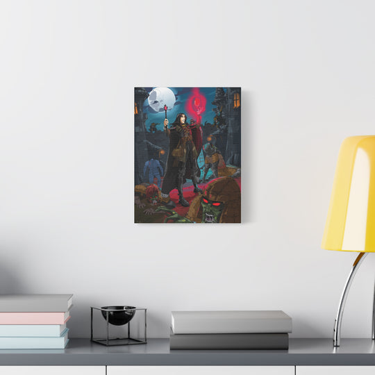 Zombies! - Matte Canvas Print