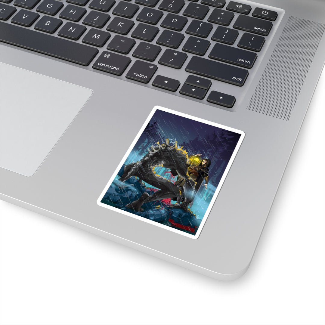 Greedy as a Ghoul - Sticker