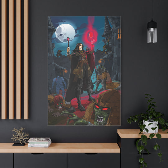 Zombies! - Matte Canvas Print