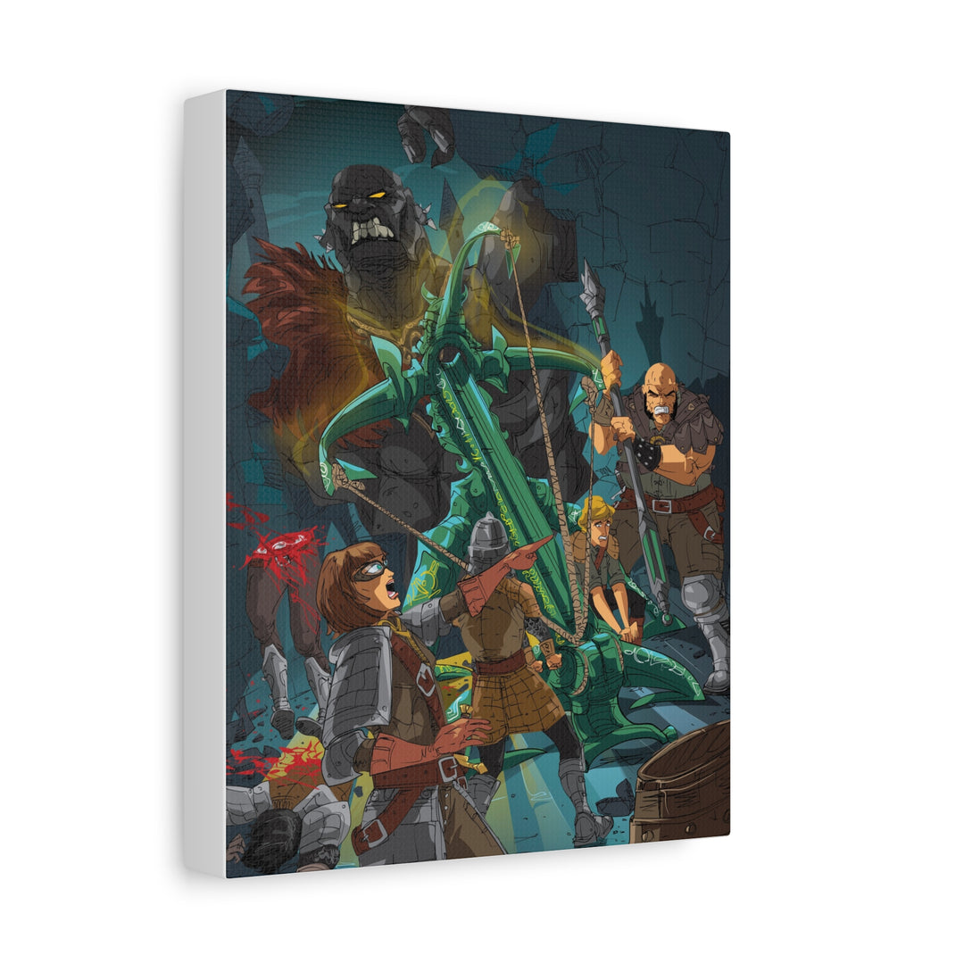 Stone Giant - Matte Canvas Print