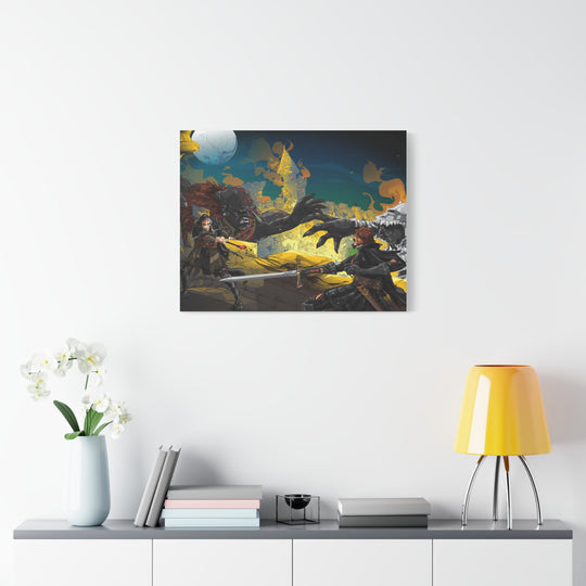 Final Fight - Matte Canvas Print