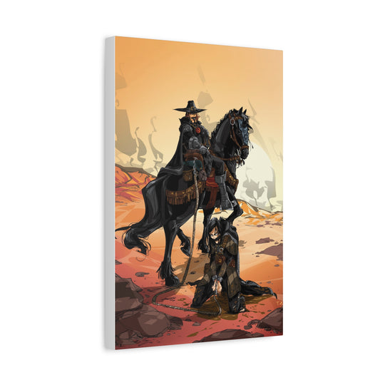 The Prisoner - Matte Canvas Print