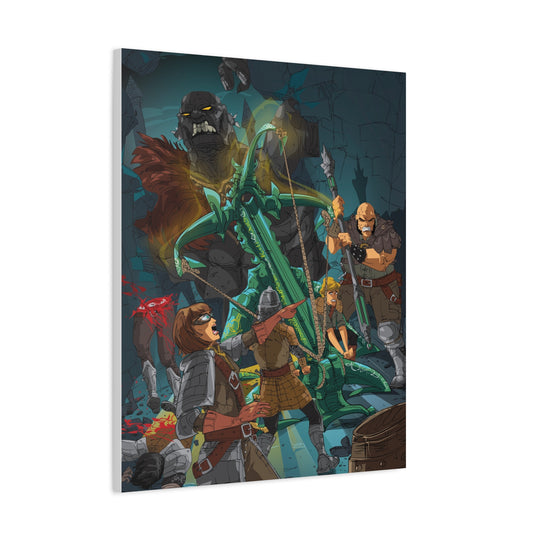 Stone Giant - Matte Canvas Print