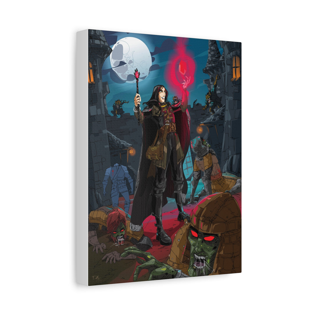Zombies! - Matte Canvas Print